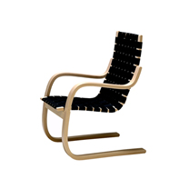 アルヴァ　アアルトのアームチェアAT406  Alvar Aalto chair 406AT406