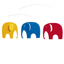 Flensted Mobiles Elephant Family