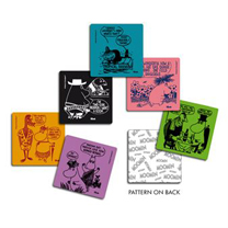 Moomin glass coaster