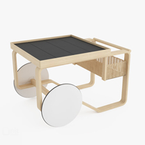 Alvar Aalto  tea trolley 900