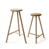 Perch bar stool